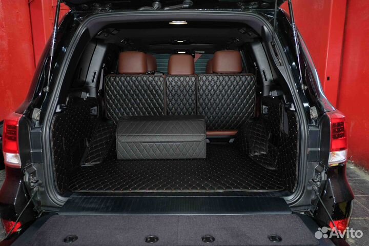 3Д коврики из экокожи Toyota Land Cruiser 200