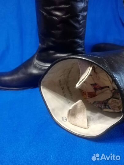 Сапоги офицерские хромовые