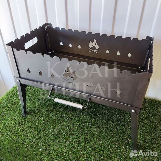 Мангал дипломат с чехлом