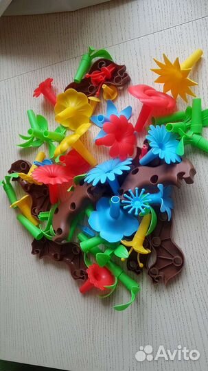 Конструктор Цветы на клумбе