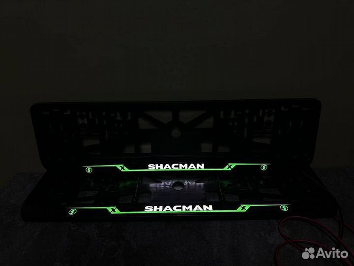 Номерная led рамка с вашим дизайном