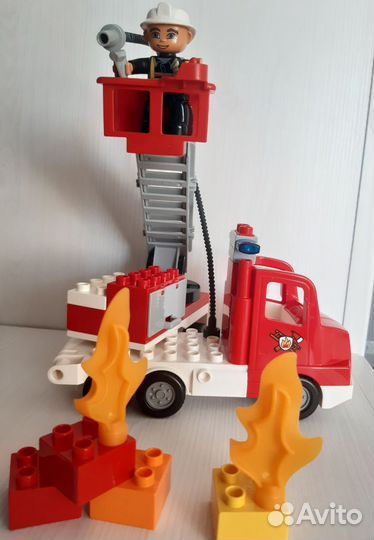 Lego duplo пожарная машина