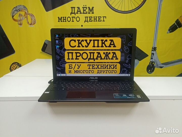 Ноутбук asus e1-2100/hd 8210/500гб/рассрочка