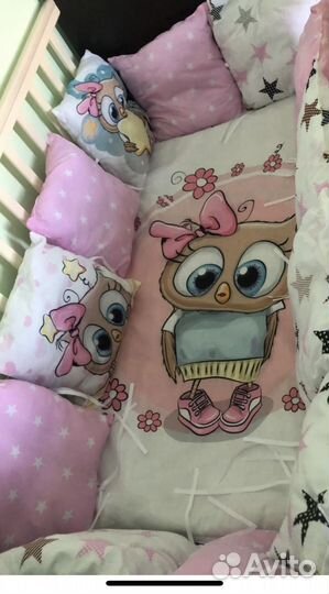 Комплект бортиков с одеялом