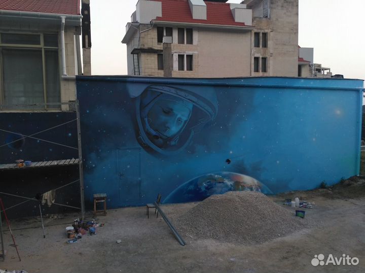 Художественная роспись стен. Граффити. Graffiti