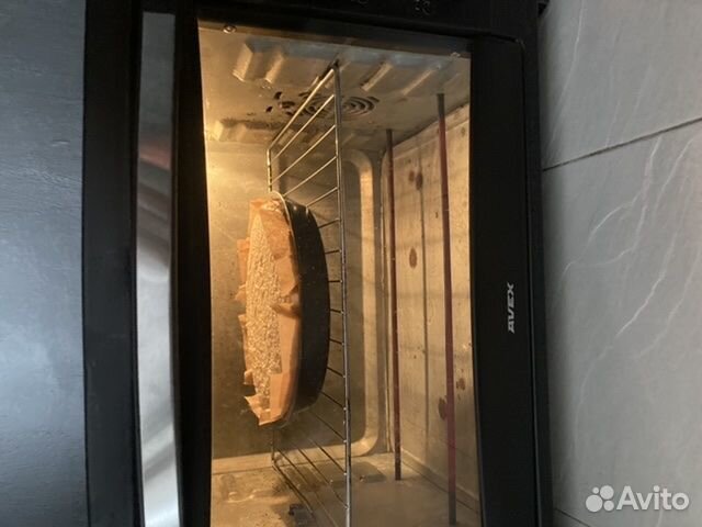 Электрическая мини печь духовка с конвекцией