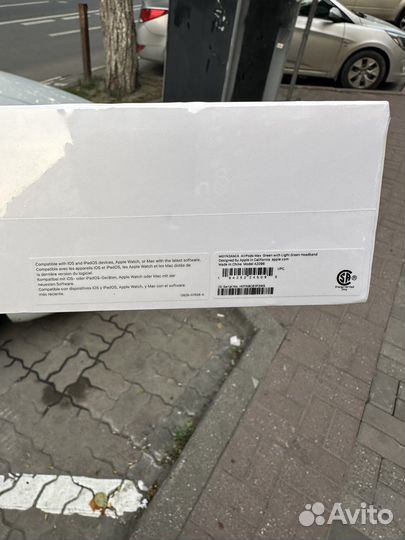 Беспроводные наушники apple airpods max