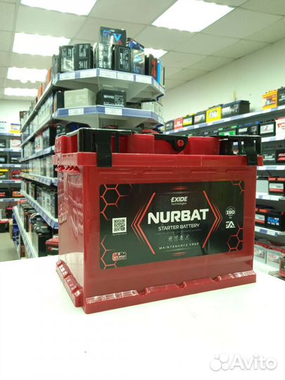 Доставка Акб 60ач nurbat (Exide) (тип-Europe) на И