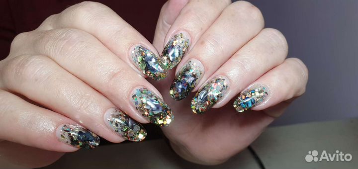 Наращивание ногтей,Педикюр