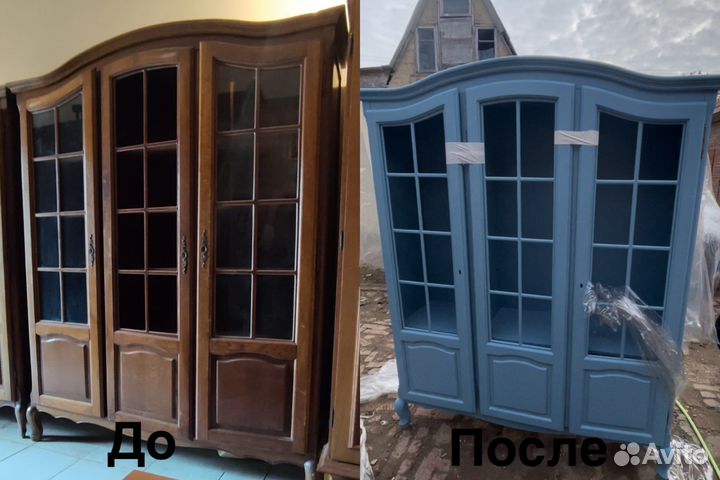 Реставрация, покраска дверей и мебели