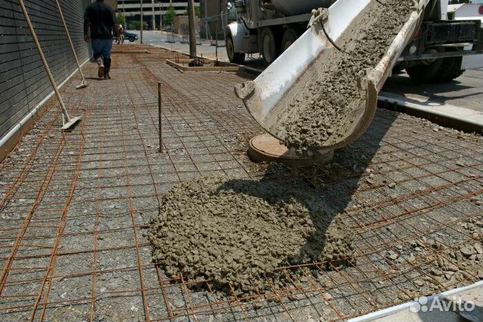 Доставка бетона М350 B30W12F150