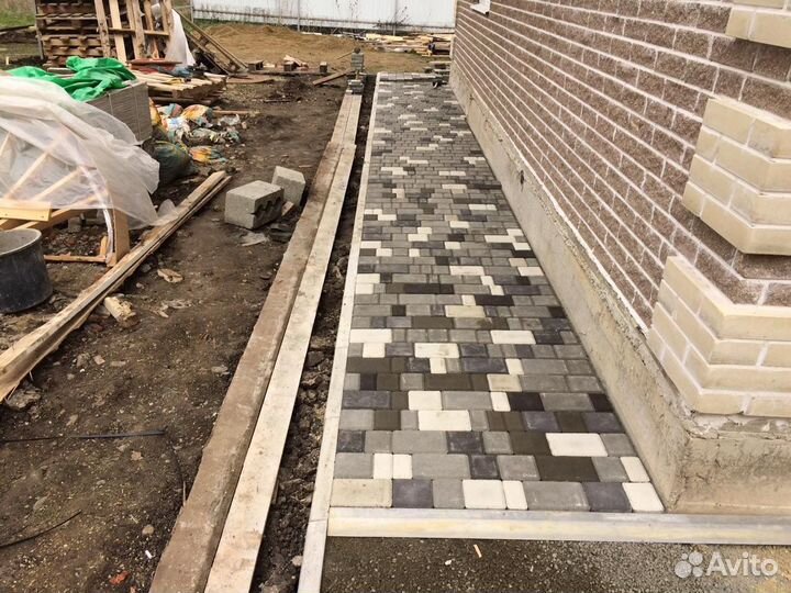 Брусчатка тротуарная плитка