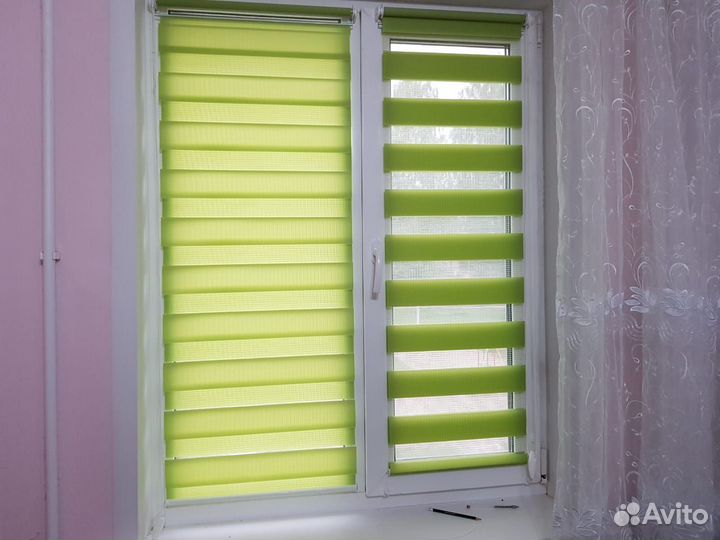 Жалюзи рулонные Зебра