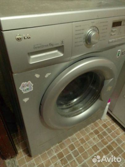 Стиральная машинка LG 6 кг б/у