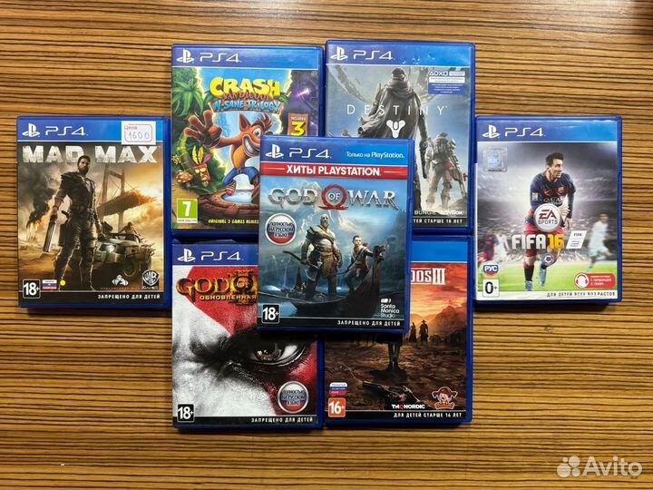 Игры для приставок ps4