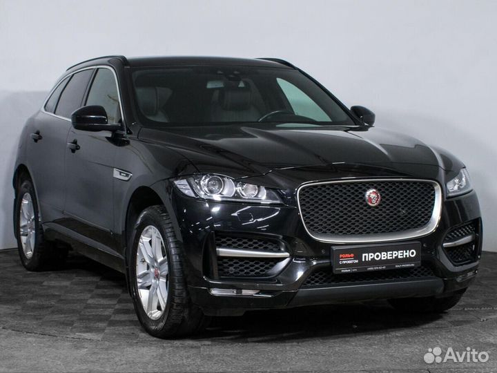 Jaguar F-Pace 2.0 AT, 2017, 70 000 км