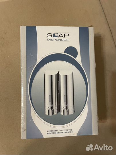 Дозатор Remihof двойной настенный для моющ.сред-ва