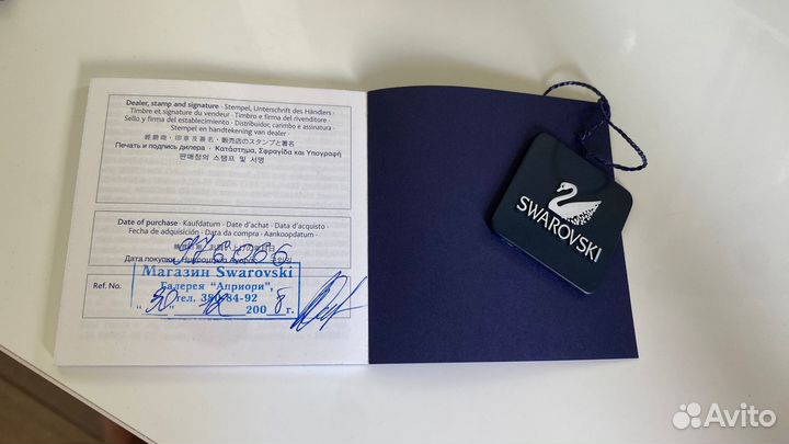 Серьги Swarovski оригинал