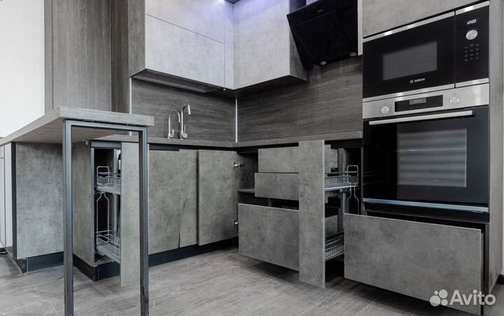 Кухня Бетон напрямую от фабрики на заказ