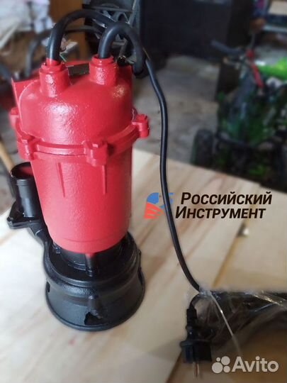 Насос фекальный Brait чугун npdf-1100B с ножом