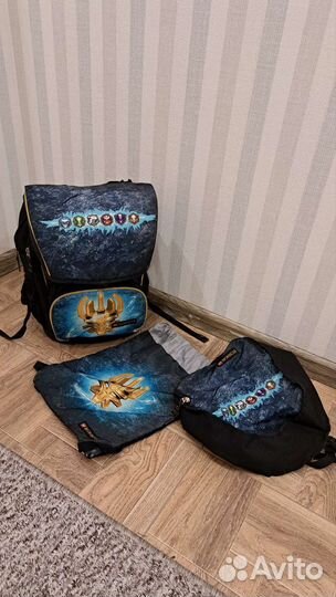Фирменный рюкзак лего с сумками