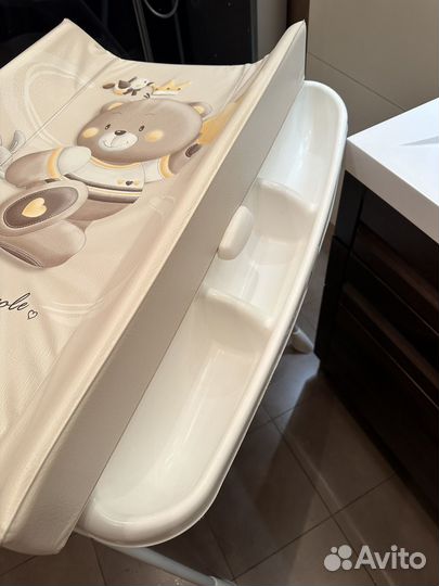 Пеленальный столик с ванночкой cam