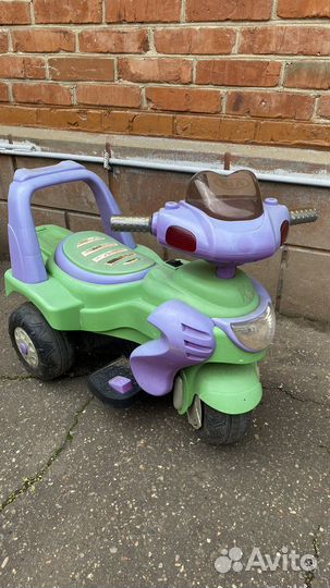 Мотоцикл машина детская