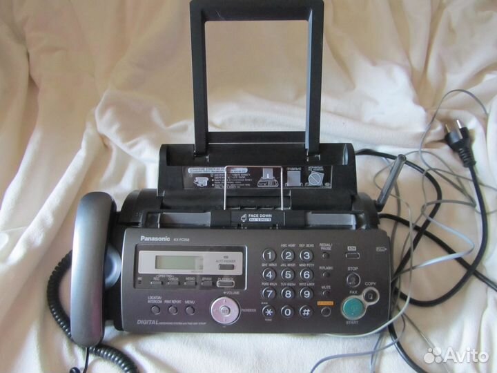 Факс Panasonic KX-FC258Ru с трубкой dect