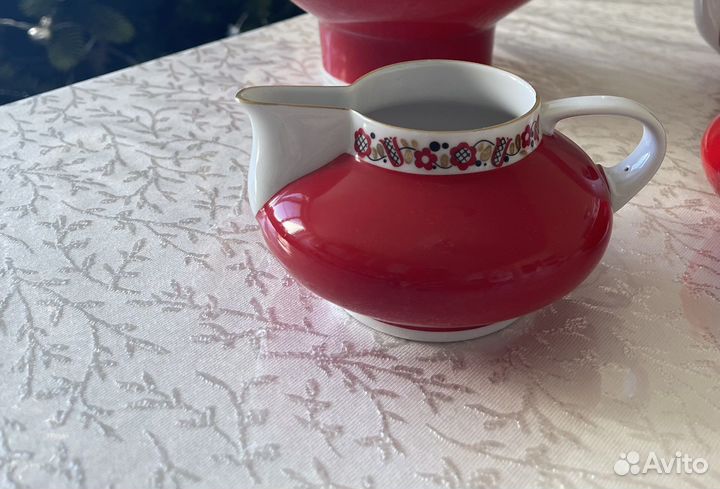 Чайник масленка сахарница Freiberger GDR