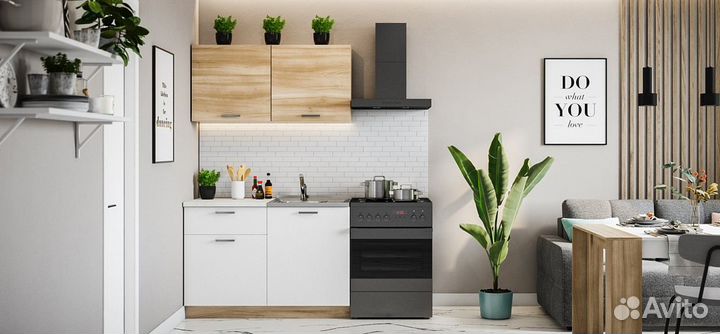 Кухня прямая Лайт 120