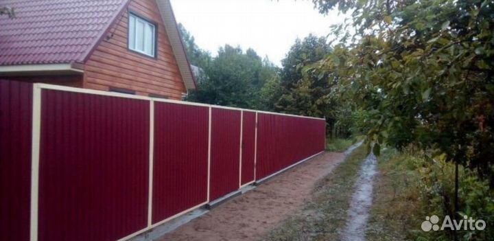 Заборы под ключ