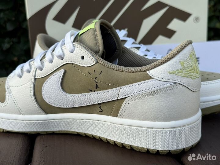 Travis Scott Nike Air Jordan 1 Golf Neutral Olive