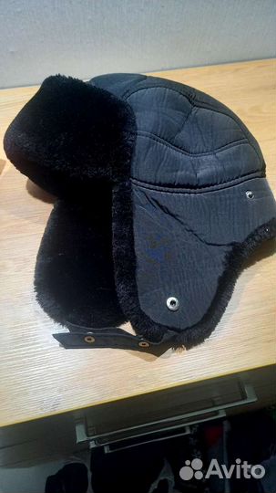 Шапка ушанка мужская
