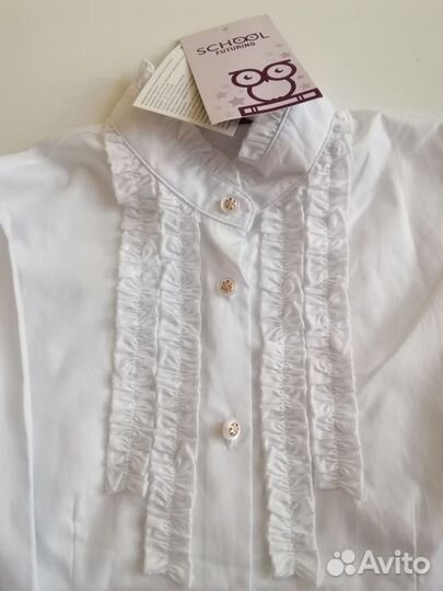 Блузка школьная для девочки 152