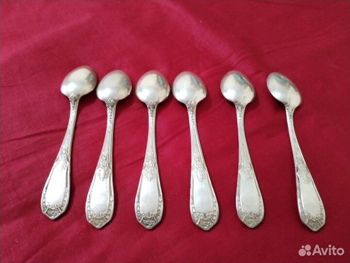 Чайные ложки мельхиор