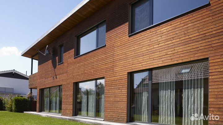 Термо планкен 19*117*3000 сорт ав сосна