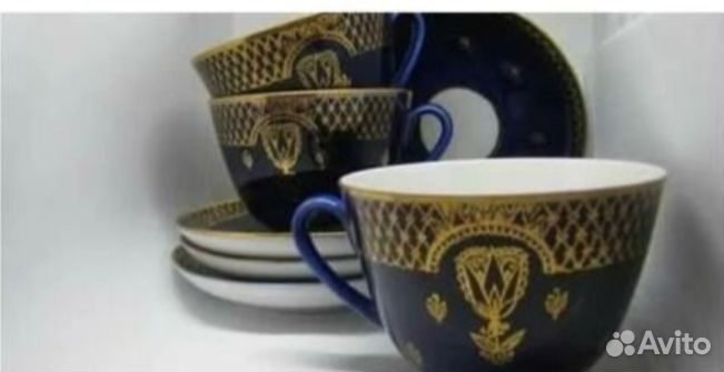 Чайная пара лфз Кобальт