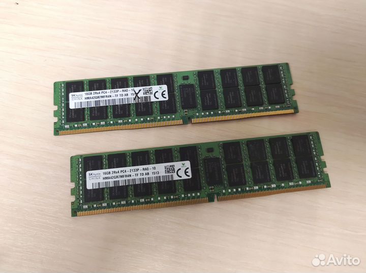 Оперативная память DDR4 16Gb 2133MHz ECC