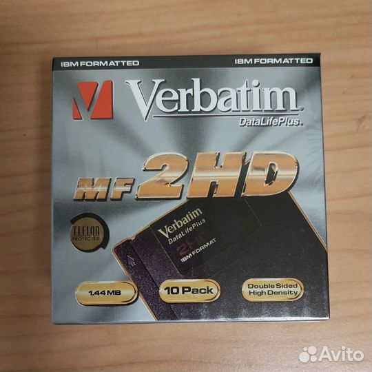 Дискеты Verbatim mf-2hd новые в упаковке