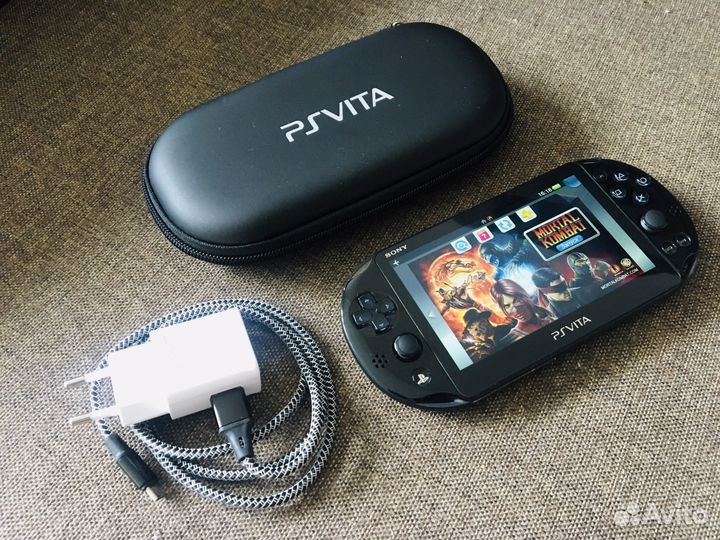 Ps Vita Slim 64 Gb + Много Игр