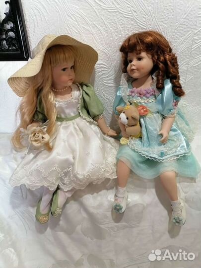 Кукла фарфоровая коллекционная