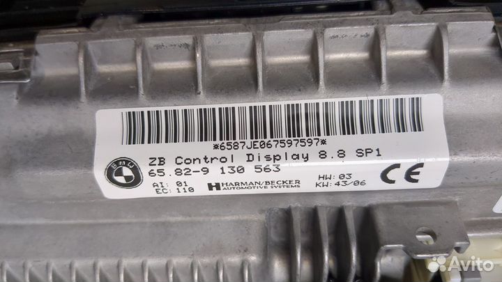 Дисплей компьютера BMW 7 E65, 2007