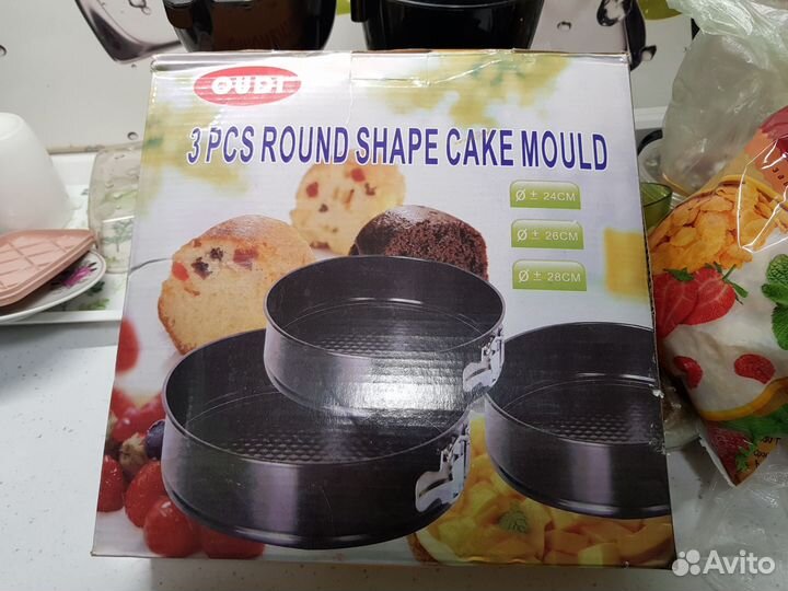 Набор разъёмных форм для выпечки