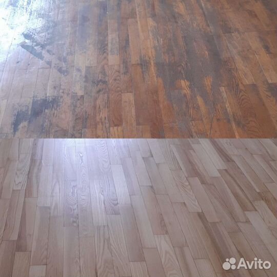 Шлифовка циклевка паркета, дощатого пола