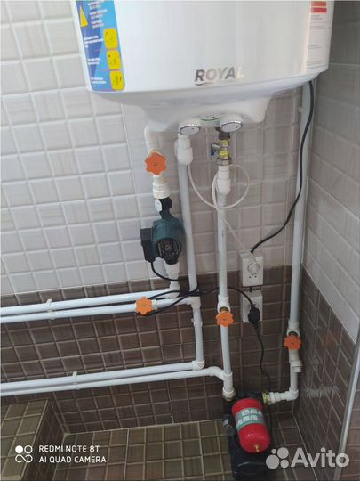 Монтаж отопления