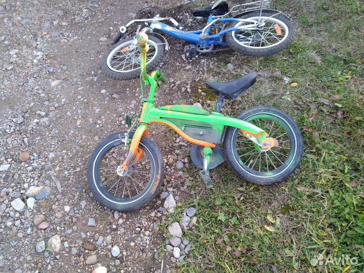 Детский велосипед 3шт