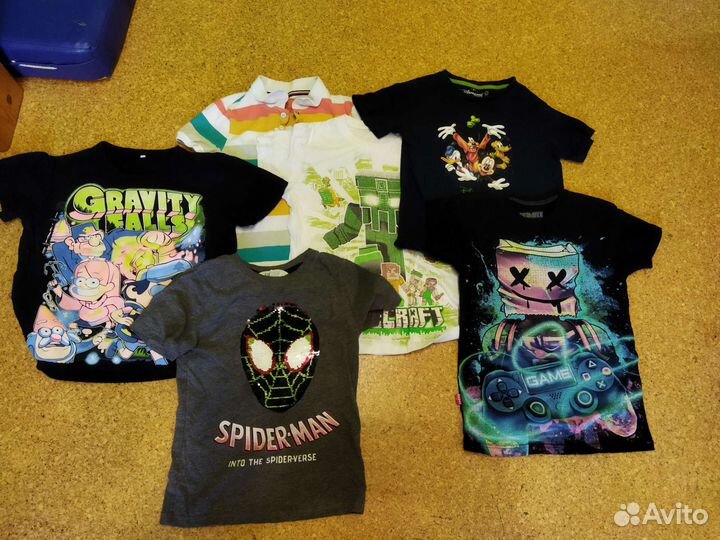 Пакет одежды на мальчика 122 см