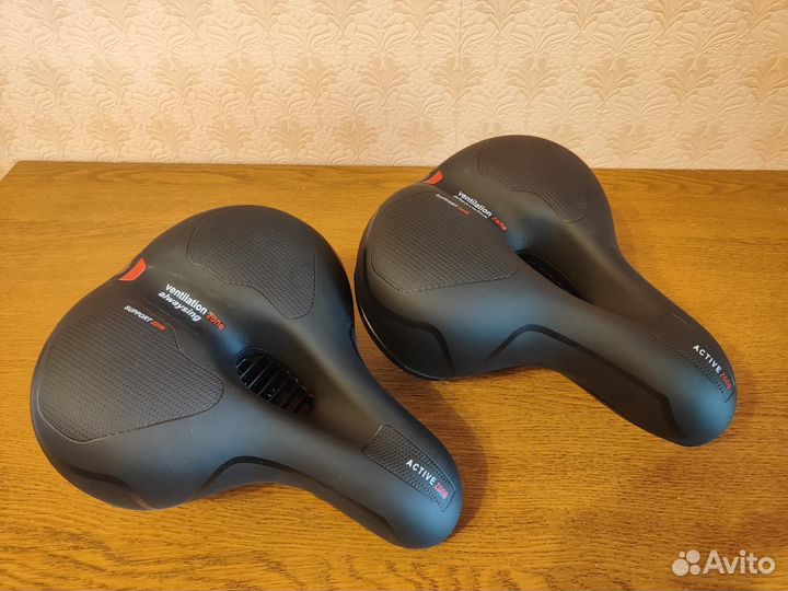 Седло для велосипеда мягкое