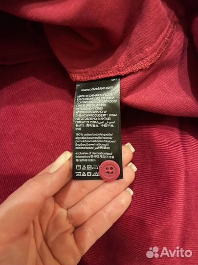 Вельветовый комбинезон Calvin Klein