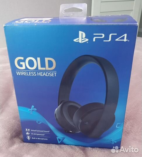 Наушники Sony Gold wireless headset